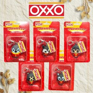 OXXO Limited Edition Keychain LlaverOXXOs Bundle Lot of 5 Keychains (BRAND NEW)